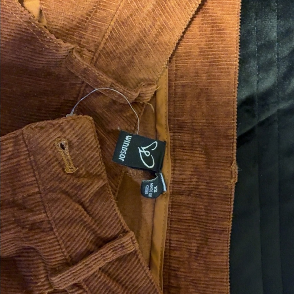 Windsor Men's Warm Brown Corduroy Pants